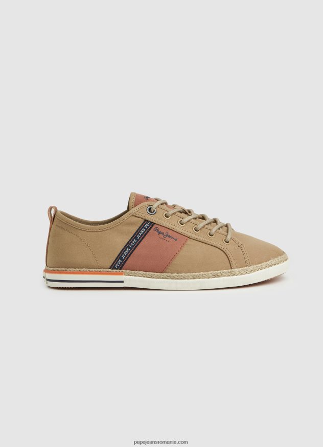 adidasi_blucher_din_panza_barbati_pepe_jeans_camila_6z0r461195.jpg adidași blucher din pânză bărbați Pepe Jeans cămilă 6Z0R461195 - imagine 1