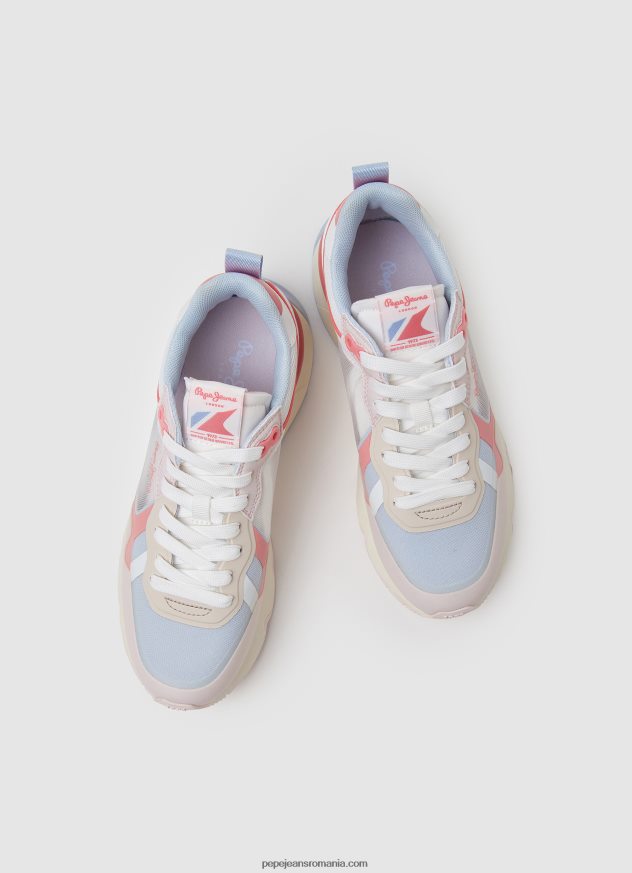 adidași brit pro strălucitori pentru alergare femei Pepe Jeans roz moale 6Z0R46575 - imagine 3