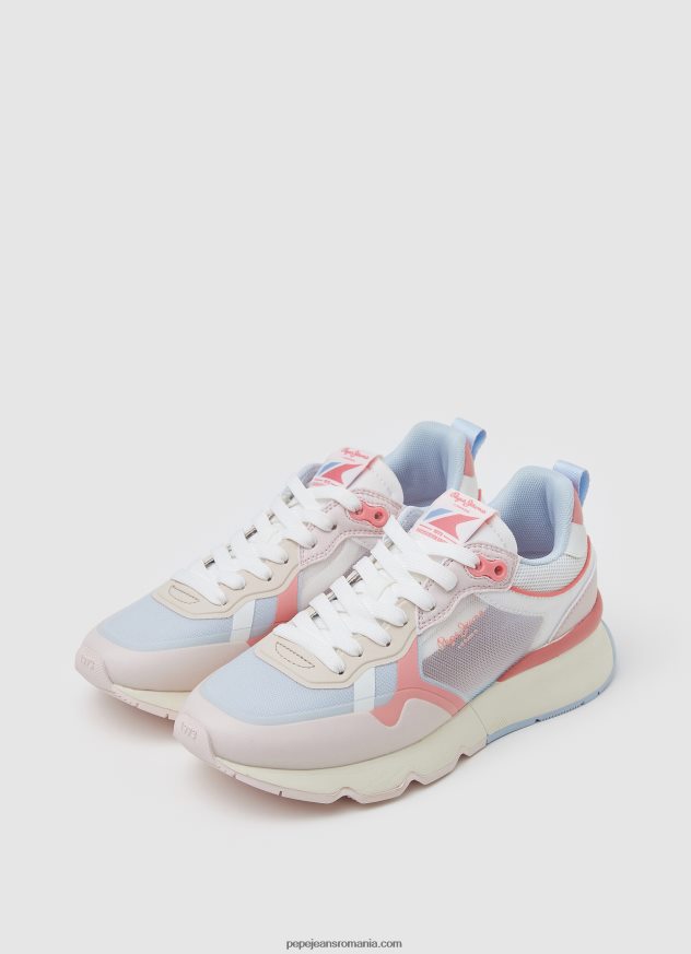 adidași brit pro strălucitori pentru alergare femei Pepe Jeans roz moale 6Z0R46575 - imagine 4