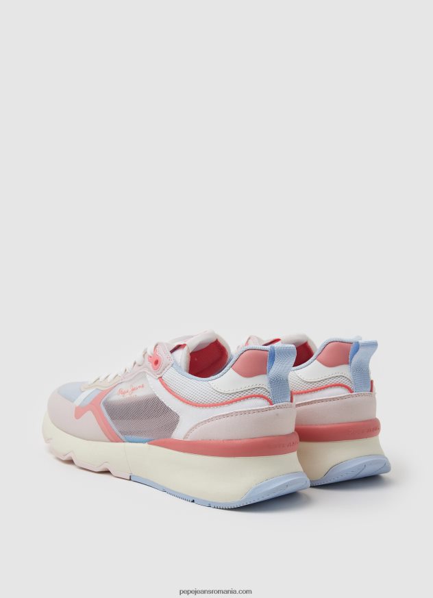 adidași brit pro strălucitori pentru alergare femei Pepe Jeans roz moale 6Z0R46575 - imagine 5