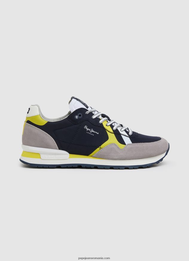 adidasi_combinati_brit_barbati_pepe_jeans_marina_6z0r461217.jpg adidași combinați brit bărbați Pepe Jeans marina 6Z0R461217 - imagine 1