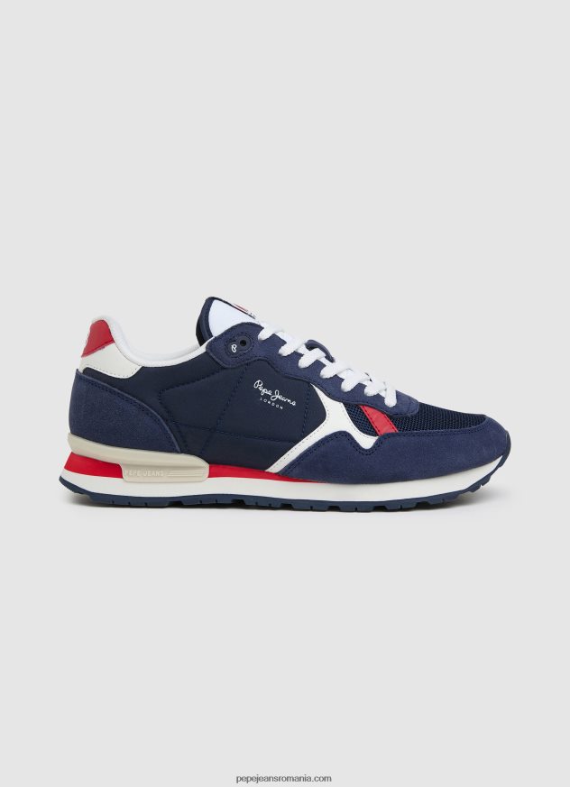 adidasi_combinati_brit_barbati_pepe_jeans_marina_6z0r461218.jpg adidași combinați brit bărbați Pepe Jeans marina 6Z0R461218 - imagine 1