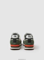 adidași combinați brit bărbați Pepe Jeans verde kaki 6Z0R461185 - imagine 4