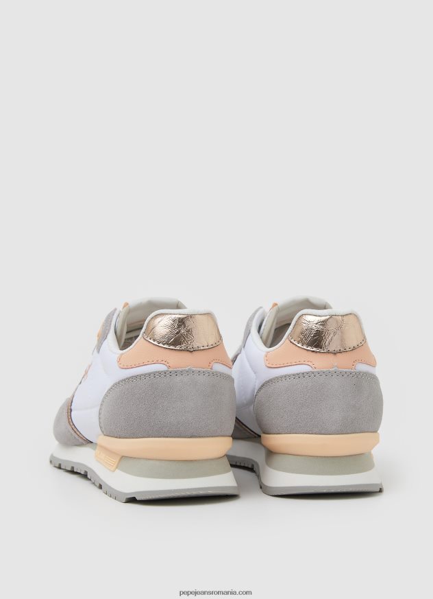 adidași combinați brit heritage femei Pepe Jeans alb 6Z0R46615 - imagine 4