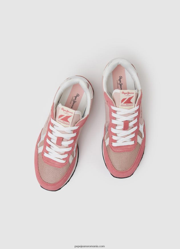 adidași combinați brit heritage femei Pepe Jeans roz 6Z0R46614 - imagine 2