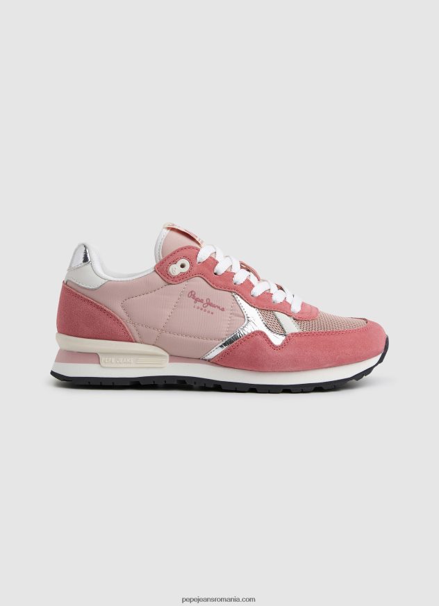 adidasi_combinati_brit_heritage_femei_pepe_jeans_roz_6z0r46614.jpg adidași combinați brit heritage femei Pepe Jeans roz 6Z0R46614 - imagine 1