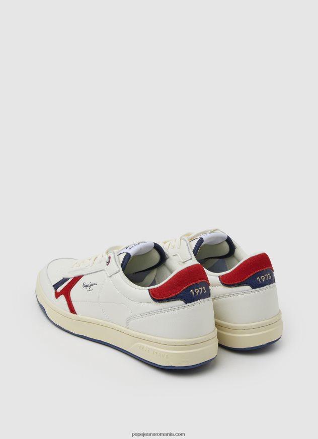 adidași combinați kore vintage bărbați Pepe Jeans roșu 6Z0R461172 - imagine 4