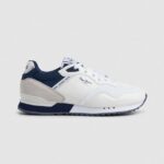 adidasi combinați london one bărbați Pepe Jeans alb 6Z0R461237