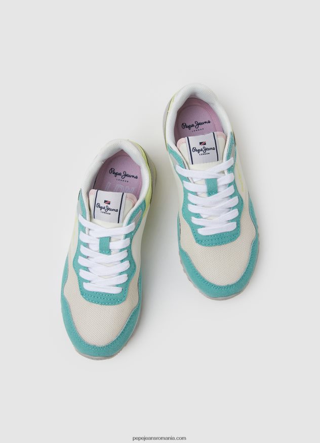 adidasi de alergare de bază london fată Pepe Jeans acqua 6Z0R461319 - imagine 2