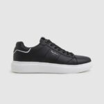 adidași eaton din piele bărbați Pepe Jeans negru 6Z0R461198