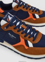 adidași retro brit man studio bărbați Pepe Jeans coniac 6Z0R461176 - imagine 5