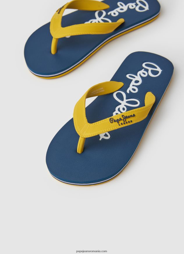 Bay Beach șlapi de bază pentru plajă băiat Pepe Jeans marina 6Z0R461557 - imagine 3