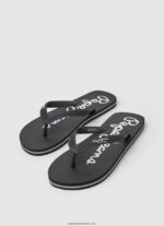 Bay Beach șlapi de bază pentru plajă bărbați Pepe Jeans negru 6Z0R461265 - imagine 3