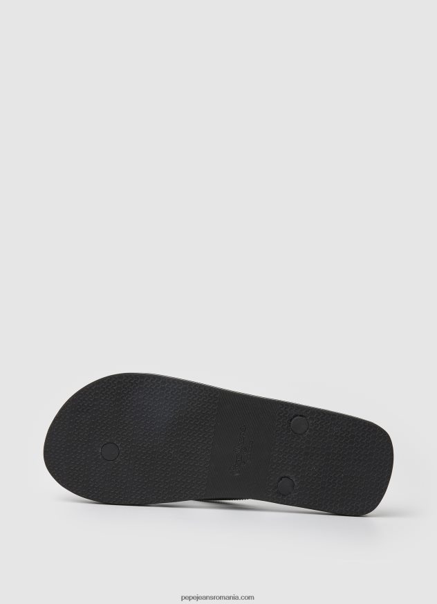Bay Beach șlapi de bază pentru plajă bărbați Pepe Jeans negru 6Z0R461265 - imagine 5