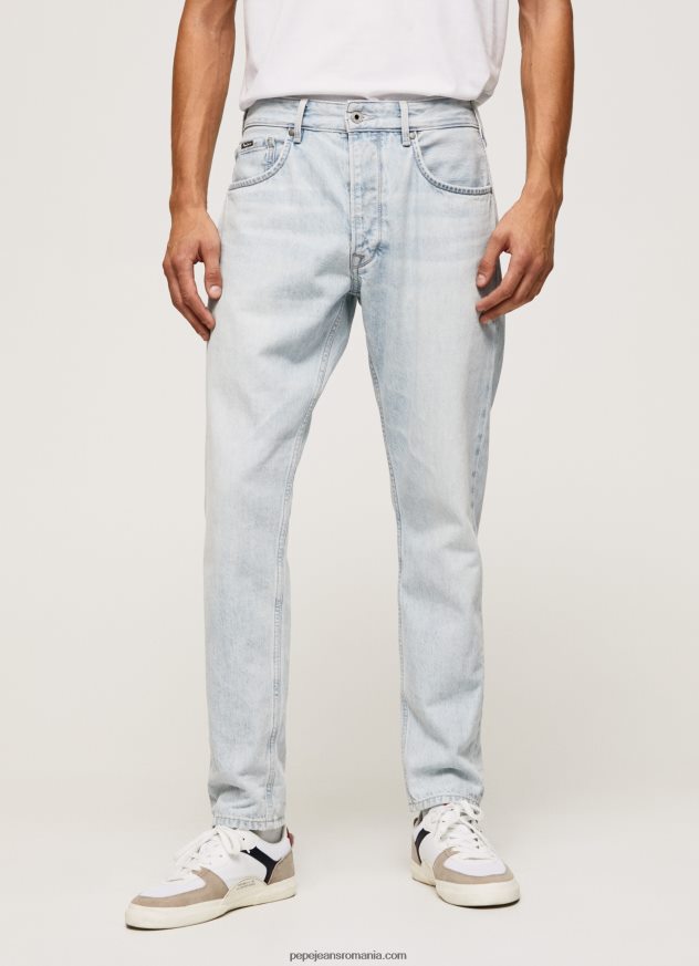 blugi callen cu talie medie relaxed fit bărbați Pepe Jeans denim 6Z0R46809 - imagine 2