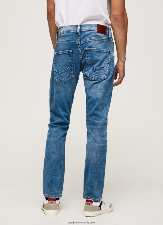 blugi cu talie medie, cu talie medie bărbați Pepe Jeans denim 6Z0R46803 - imagine 4