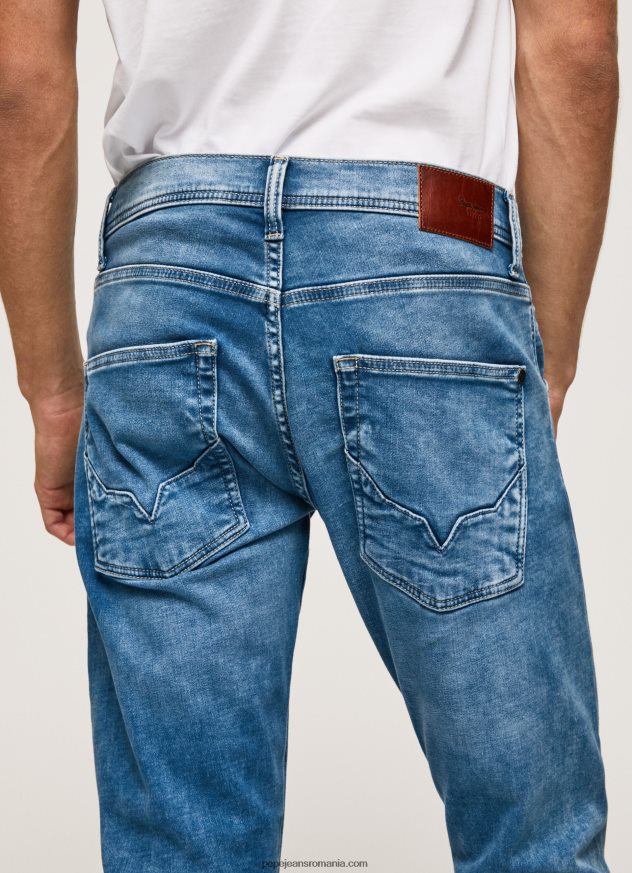 blugi cu talie medie, cu talie medie bărbați Pepe Jeans denim 6Z0R46803 - imagine 5