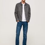 blugi cu talie medie, cu talie medie bărbați Pepe Jeans denim 6Z0R46804