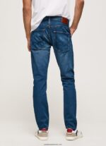 blugi cu talie medie, cu talie medie bărbați Pepe Jeans denim 6Z0R46804 - imagine 4