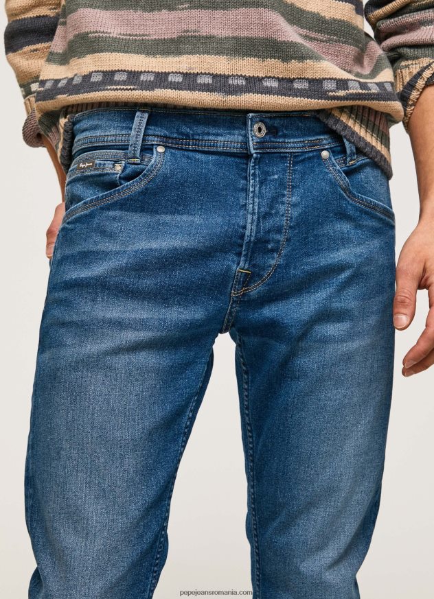 blugi cu talie medie cu vârf cu talie medie bărbați Pepe Jeans denim 6Z0R46801 - imagine 3