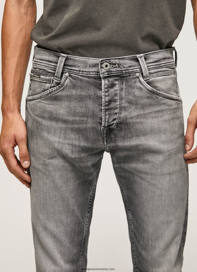 blugi cu talie medie cu vârf cu talie medie bărbați Pepe Jeans denim 6Z0R46802 - imagine 3