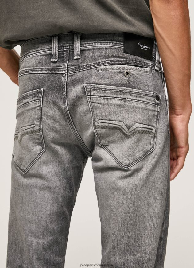blugi cu talie medie cu vârf cu talie medie bărbați Pepe Jeans denim 6Z0R46802 - imagine 5