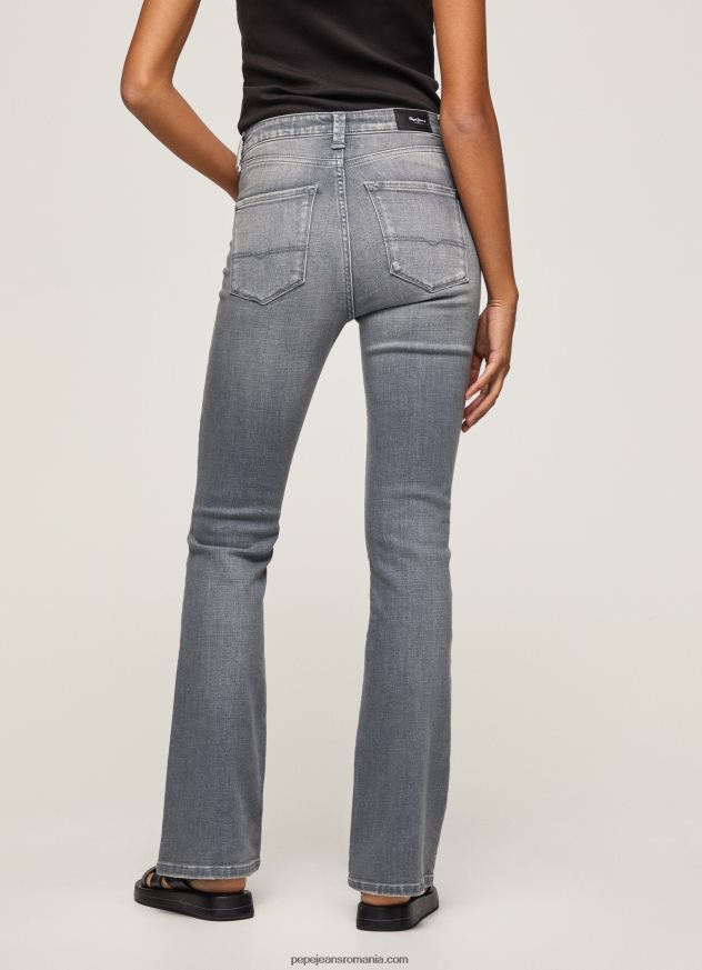 blugi evazați cu talie înaltă dion femei Pepe Jeans denim 6Z0R4663 - imagine 4