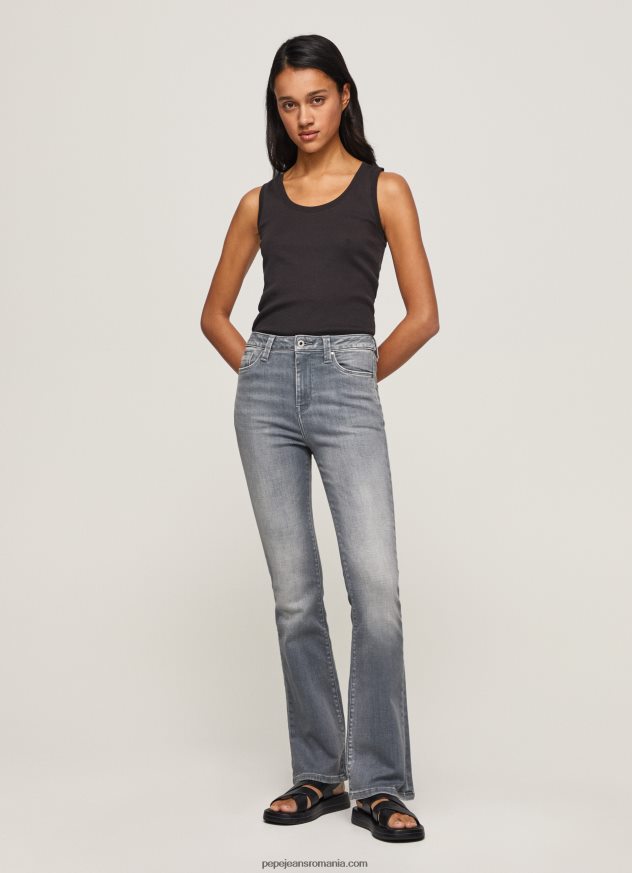 blugi_evazati_cu_talie_inalta_dion_femei_pepe_jeans_denim_6z0r4663.jpg blugi evazați cu talie înaltă dion femei Pepe Jeans denim 6Z0R4663 - imagine 1