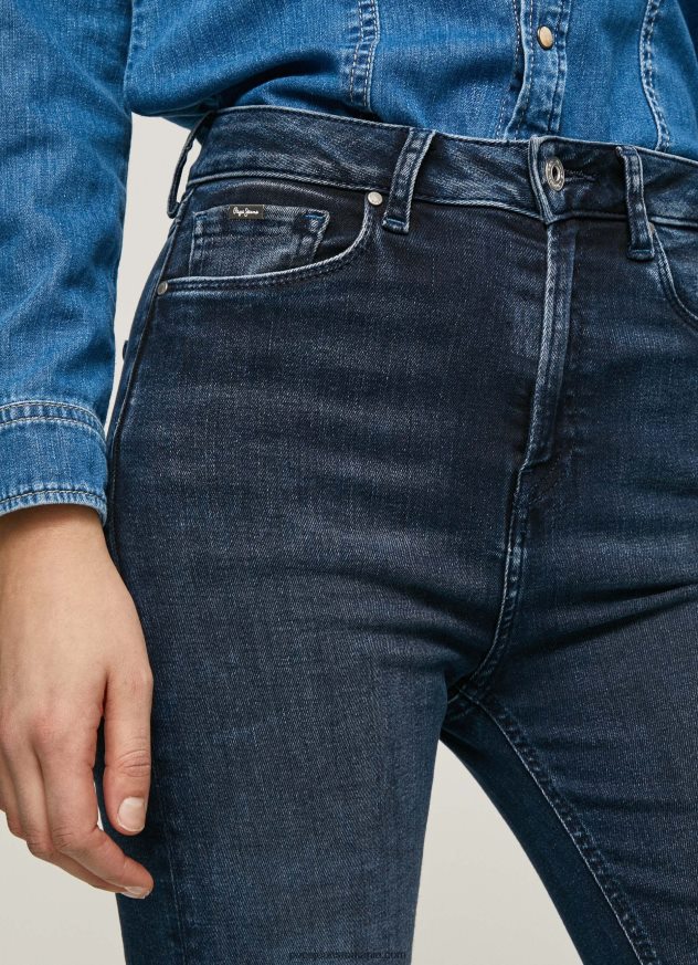 blugi evazați cu talie înaltă Willa femei Pepe Jeans denim 6Z0R4661 - imagine 3