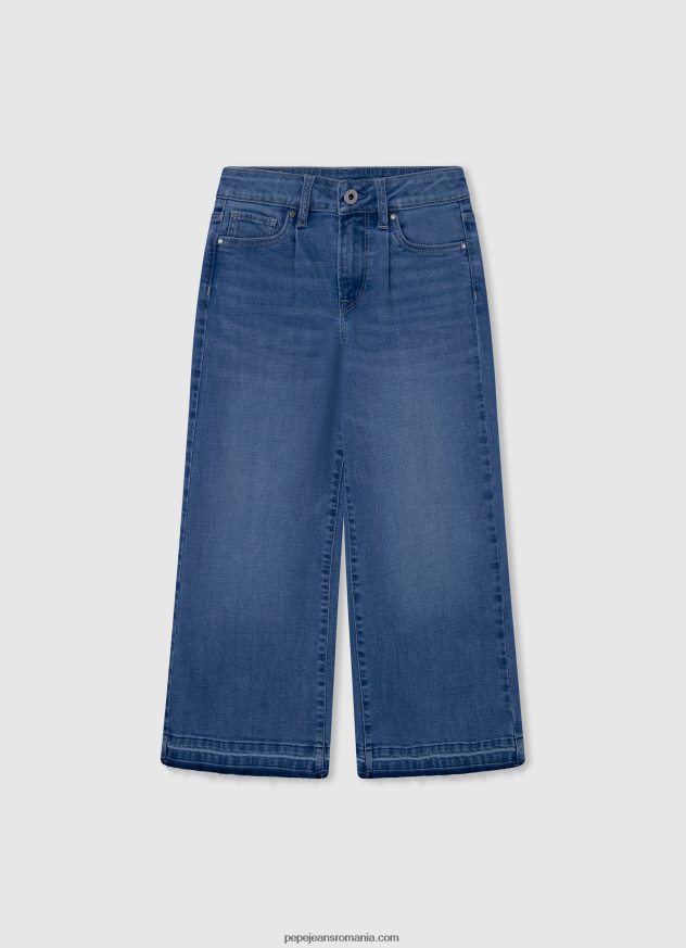blugi evazați cu talie înaltă willa jr fată Pepe Jeans denim 6Z0R461368 - imagine 4