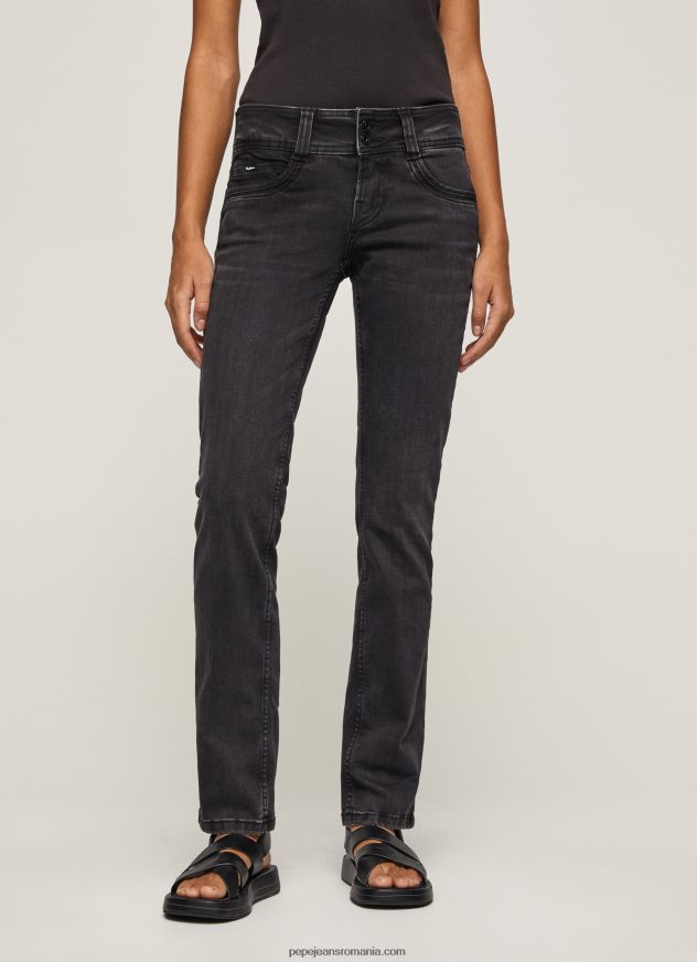 blugi gen midrise cu ajustare regulată femei Pepe Jeans denim 6Z0R4626 - imagine 2