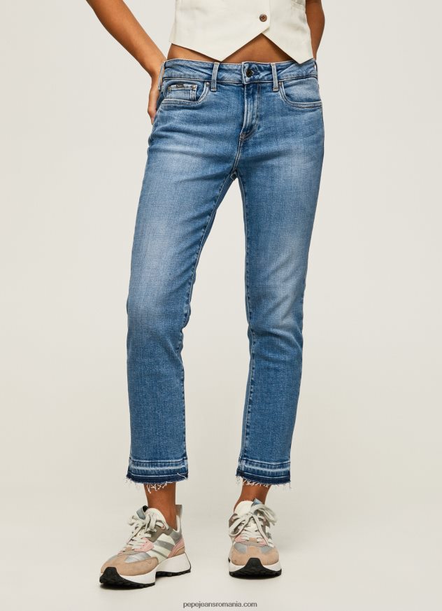 blugi jolie cu talie medie regulată femei Pepe Jeans denim 6Z0R4620 - imagine 2