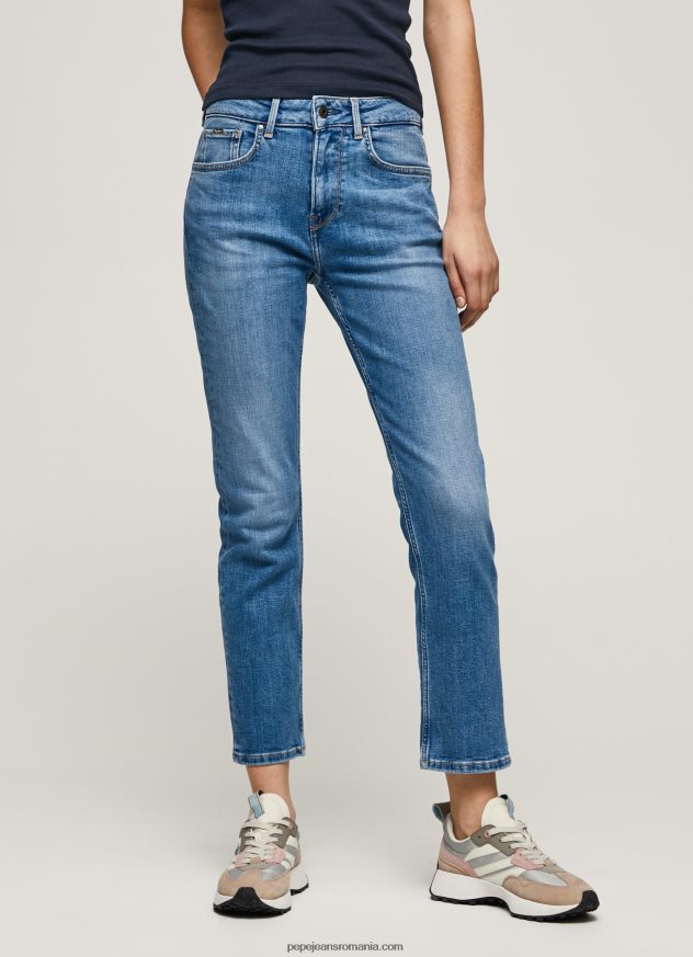 blugi Mary cu talie înaltă, cu ajustare regulată femei Pepe Jeans denim 6Z0R4618 - imagine 2