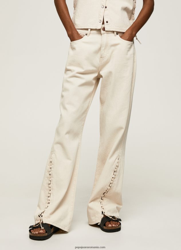 blugi mayfair cu talie medie relaxată femei Pepe Jeans denim 6Z0R4689 - imagine 2