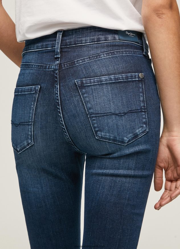 blugi regent skinny cu talie înaltă femei Pepe Jeans denim 6Z0R4645 - imagine 5