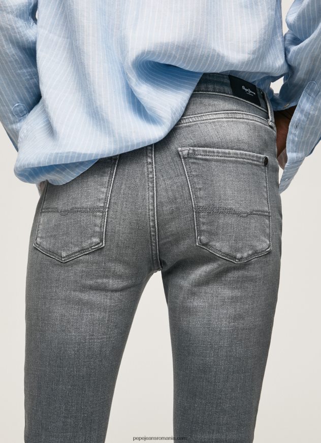 blugi regent skinny cu talie înaltă femei Pepe Jeans denim 6Z0R4647 - imagine 5
