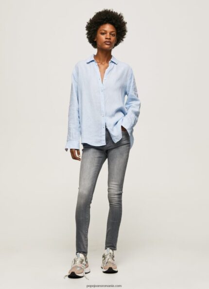 blugi regent skinny cu talie înaltă femei Pepe Jeans denim 6Z0R4647