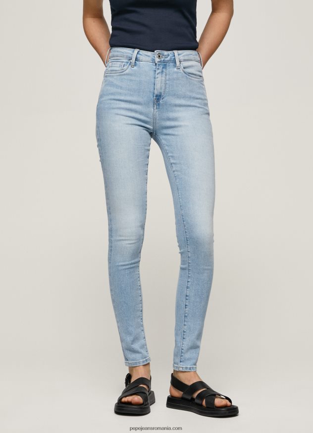blugi skinny cu talie înaltă dion femei Pepe Jeans denim 6Z0R4638 - imagine 2