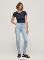 blugi skinny cu talie înaltă dion femei Pepe Jeans denim 6Z0R4638