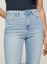 blugi skinny cu talie înaltă dion femei Pepe Jeans denim 6Z0R4638 - imagine 3