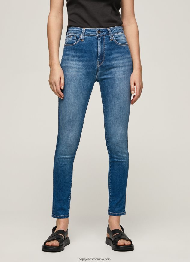 blugi skinny cu talie înaltă dion femei Pepe Jeans denim 6Z0R4641 - imagine 2