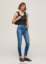 blugi skinny cu talie înaltă dion femei Pepe Jeans denim 6Z0R4641