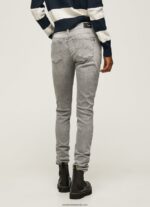 blugi skinny soho cu talie medie femei Pepe Jeans denim 6Z0R4649 - imagine 4