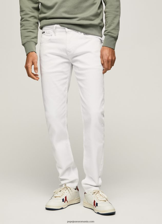 blugi slim fit hatch cu talie medie bărbați Pepe Jeans denim 6Z0R46797 - imagine 2