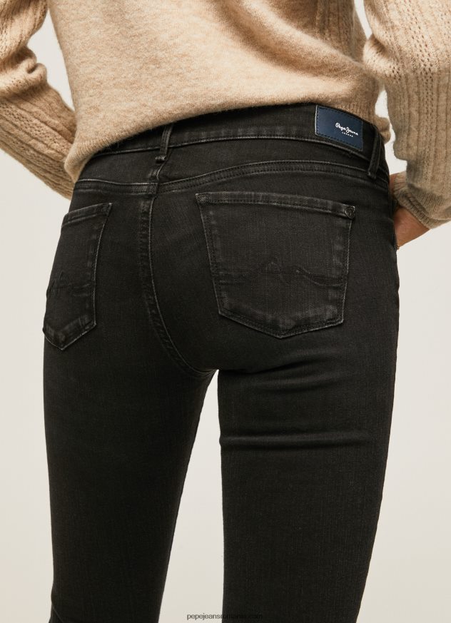 blugi soho slim fit cu talie mijlocie femei Pepe Jeans denim 6Z0R4656 - imagine 5
