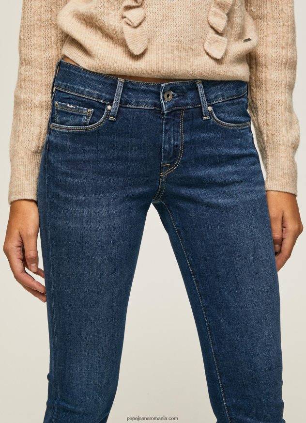blugi soho slim fit cu talie mijlocie femei Pepe Jeans denim 6Z0R4657 - imagine 3