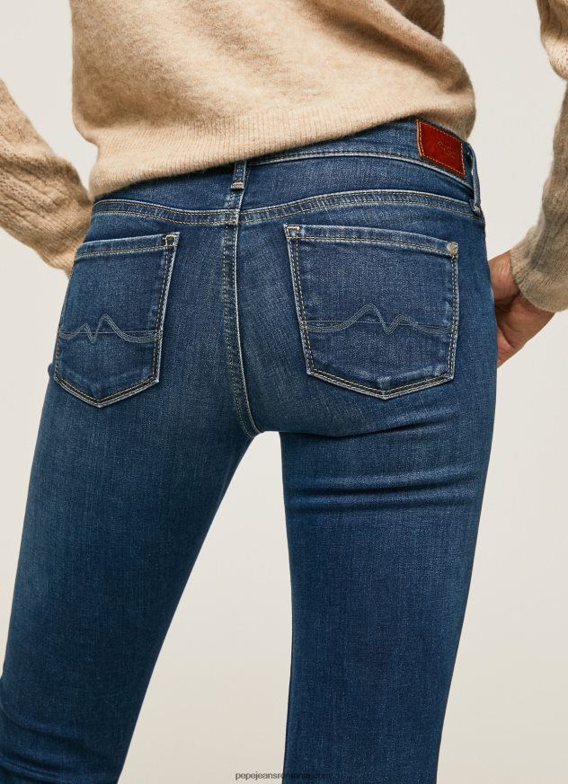 blugi soho slim fit cu talie mijlocie femei Pepe Jeans denim 6Z0R4657 - imagine 5