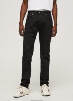 blugi stanley taper fit cu talie obișnuită bărbați Pepe Jeans denim 6Z0R46806 - imagine 2