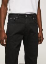 blugi stanley taper fit cu talie obișnuită bărbați Pepe Jeans denim 6Z0R46806 - imagine 3