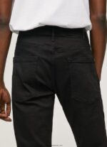 blugi stanley taper fit cu talie obișnuită bărbați Pepe Jeans denim 6Z0R46806 - imagine 5